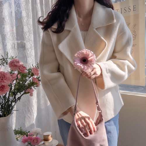 Schrobenti Hoshi 点状口袋漂亮线条手工保暖外套 [尺码：F (55~66)]