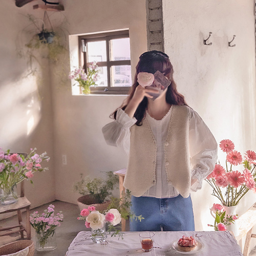 Classen Bombom 可爱纽扣马王黑色衣服 [尺码：F(55~66)]