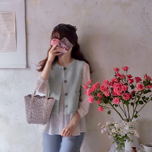 <FONT color=#5a3954>MADE LIN</font> Pennington 粗呢 马甲<FONT color=#d8a4a4>[Scratch Sale]</font>