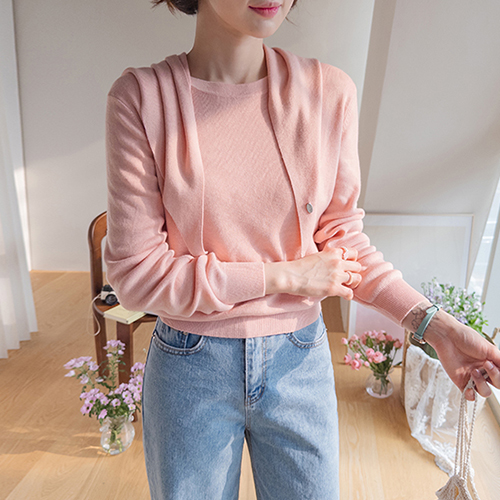 Anyven Soft Touch 围巾套装针织衫 [尺码: F(55~66)]