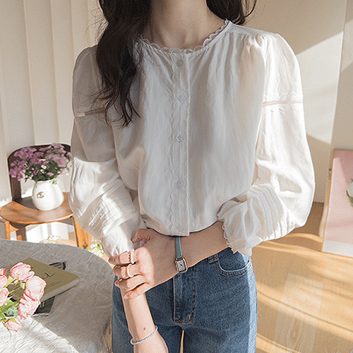 Yerimood Roeni 蕾丝细节女装 [尺码：F(55~66)]