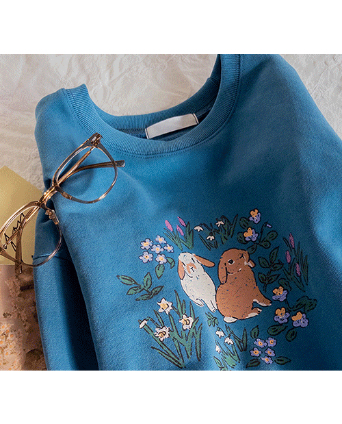 Lopin Semicrop 印花运动衫T恤 [尺码: F(55~66)]