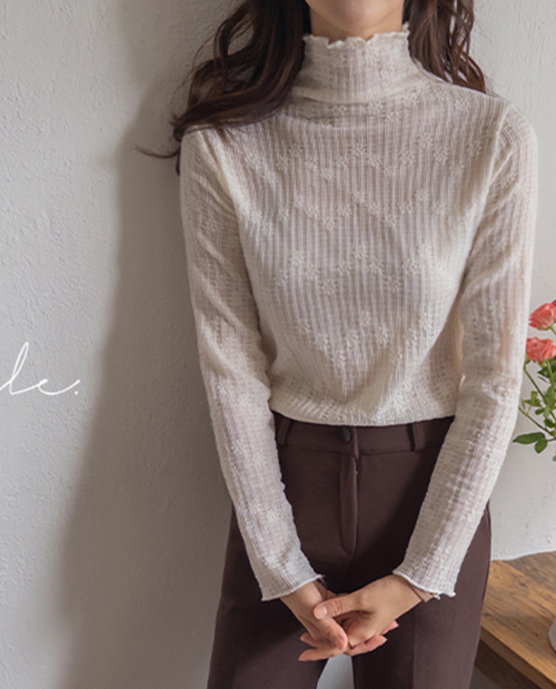 Royna 蕾丝 읝읟반 分层 류띠 [size: F(55~66)]