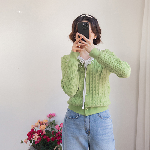 Shiaro，一件贴身的针织上衣。[尺码：女款(55~66)]