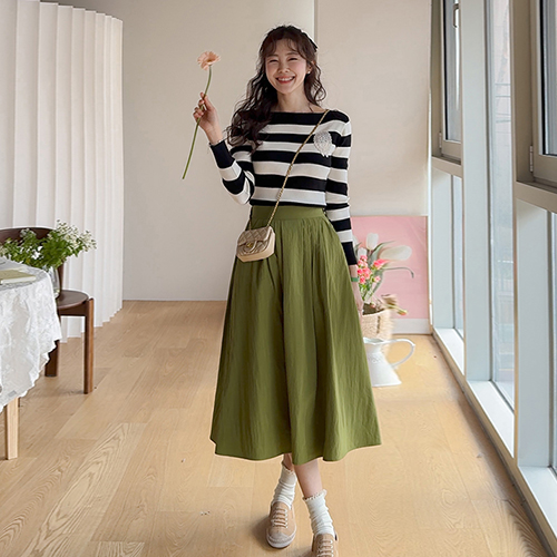 Onniyu 的柔美单排扣腰带 [尺码：F(55~66)]