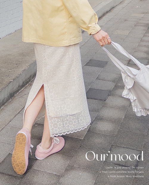 Meloa 蕾丝 H 线条后开口长度 [尺寸：F (55~66)]