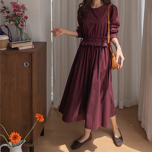 [LABEL] Elinmu 褶皱 两侧腰部调节, 右侧 [尺码: F (55~66)]