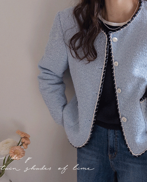 Vivael 奢华撞色领口套装 [尺码：F(55~66)]