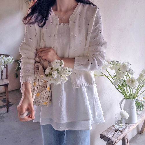 攀岩迷你蕾丝撞色可调节肩带无袖上衣 [尺码：F(55~66)]