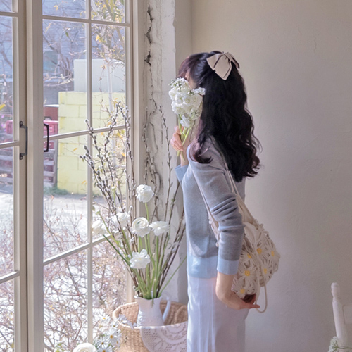 Jake撞色卷领柔软氨纶弹力针织衬衫 [尺码：F(55~66)]