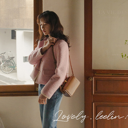 [LABEL] 信号灰金色纽扣花呢夹克 [尺码：F (55~66)]