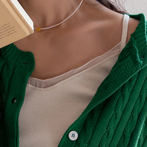 【叠穿好物】果仁糖色精致雪纺V领衫【尺码：F(55~66)】