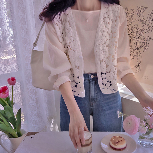 步枪可爱拳击花朵针织马铠 [尺码：F(55~66)]