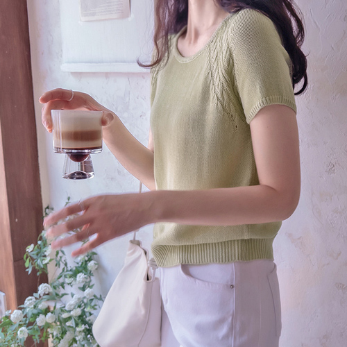 Roy Twist 酷炫精致塑身针织衫[尺码：F(55~66)]