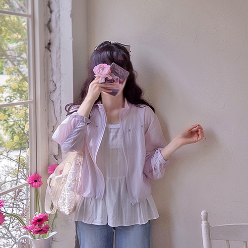 Jayden Sky 夏季轻薄防风夹克 [尺码：F(55~66)]