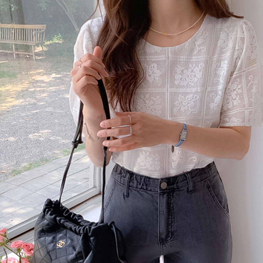 塞维利亚花印章花服装女装[尺码：F(55~66)]