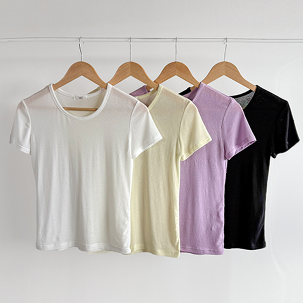 【LABEL】Lia Tencel Blend Basic T恤 [尺码：F(55~66)]