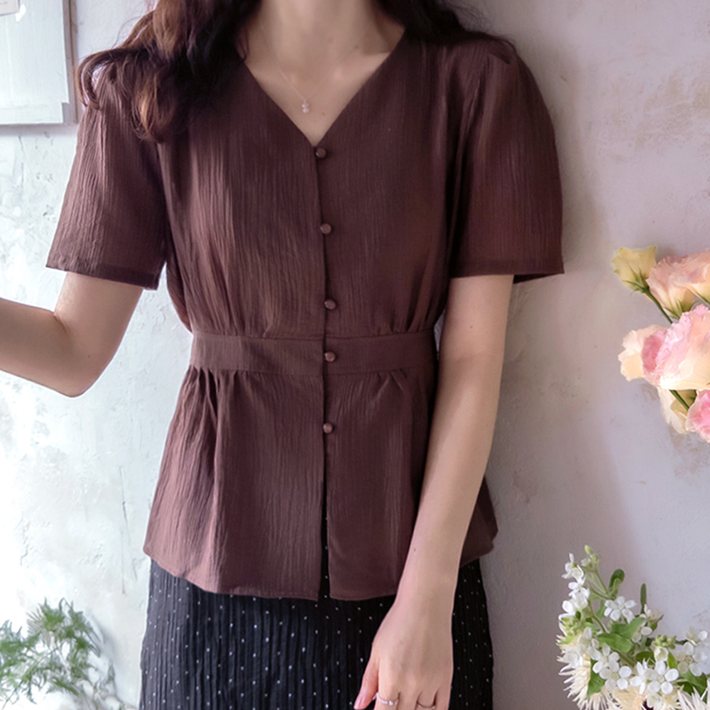 Gemma Sharing Tencel Premium Beauty Waistband Cool Yeoru Women's Shirt [size:F(55~66)]