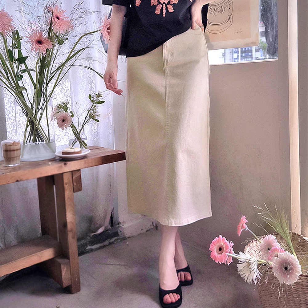 【双倍长度】Paul Jenny 透气弹力完美贴合束腰半身裙【尺码：S、M、L（短款/标准长度）】