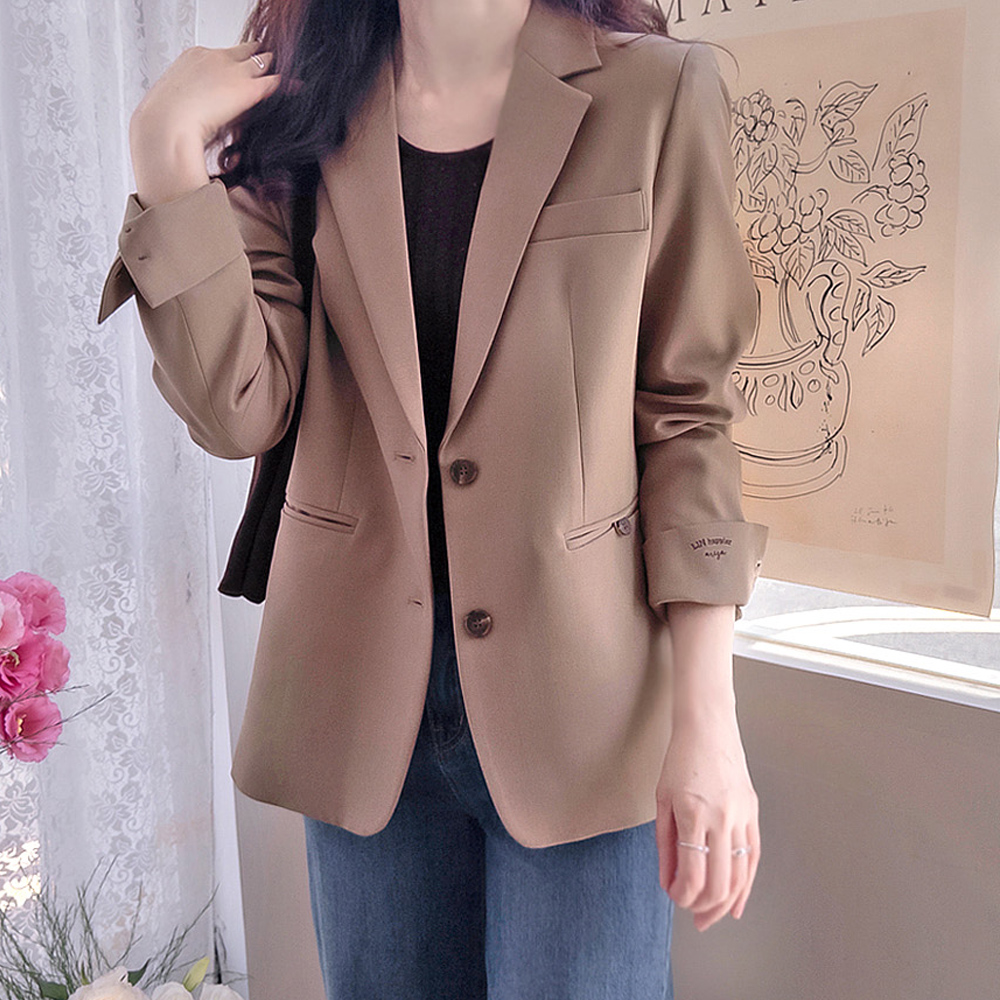 【新品特惠 15% 折扣】 <FONT color=#5a3954>MADE LIN</font>克洛伊德袖英式刺绣精致奢华套装 [尺码：F(55),L(66~77)]