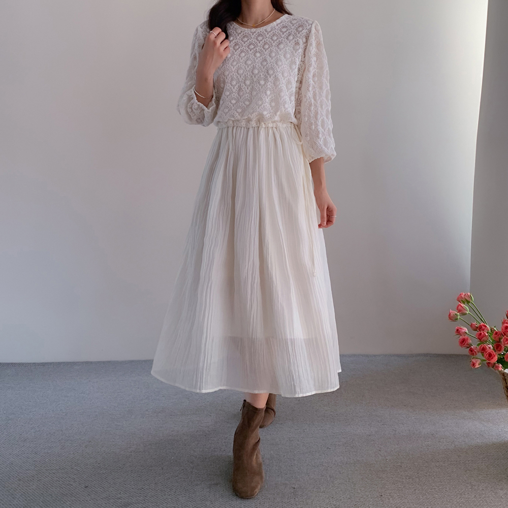 MADE LIN Fairia Garden Fluffy Lace Yoru [尺码：F(55~66)]